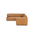 Modern Sectional Sofa Mello Taos Tan Leather Left Sectional Sofa Factory